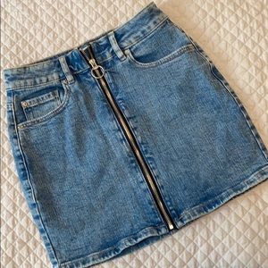 Stretchy Denim Skirt